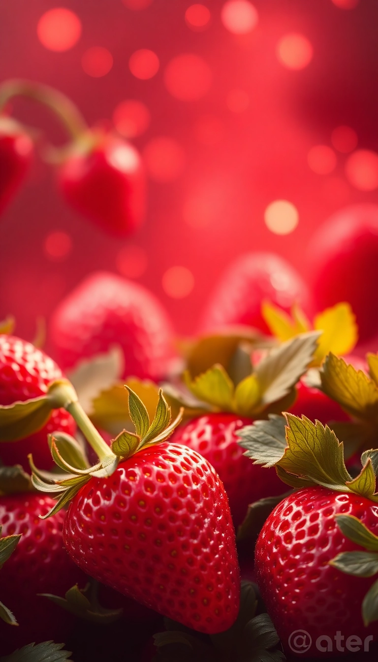 strawberries wallpaper